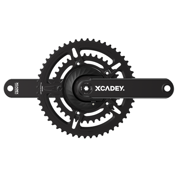 XCADEY Hollowtech Lightweight Titanium Spindle Crankset (PM option available)