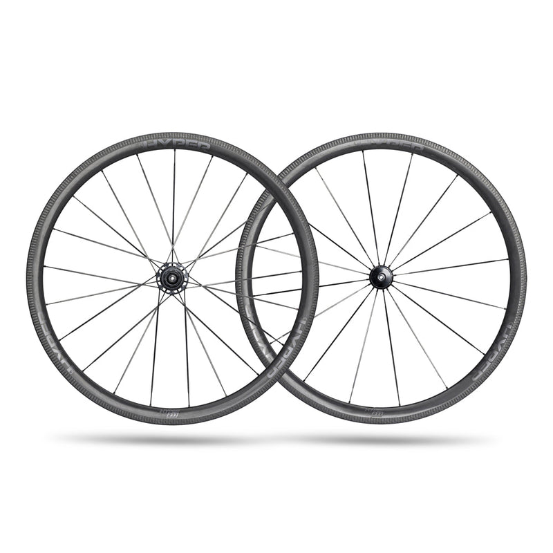 Lún: HYPER Gen2 SE R33 (35mm F & R) Rim Brake Carbon Wheelset