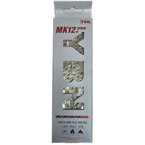YBN FLAT TOP MK120/12E (12 Speed Chain) Hollow Pin 126L
