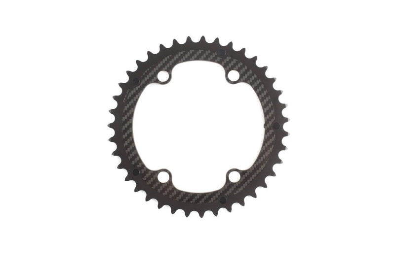 Carbon-Ti X-Carboring Carbon Chainring (inner) 4x110 BCD