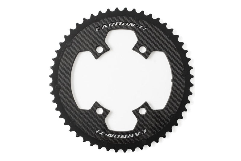 Carbon-Ti X-Carboring EVO Carbon Chainring (outer) BCD4x110