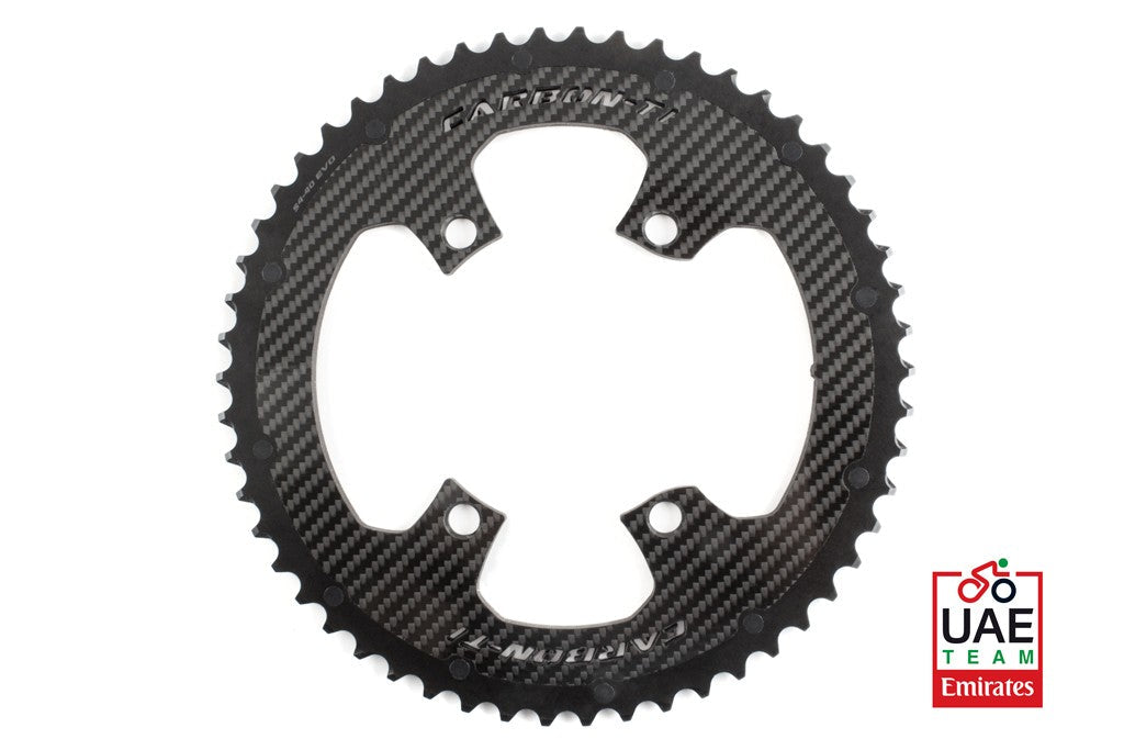 Carbon-Ti X-Carboring EVO Carbon Chainring (outer) 54T DA9200