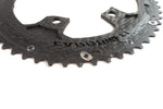 Carbon-Ti X-Carboring EVO Carbon Chainring (outer) 54T DA9200 4x110BCD