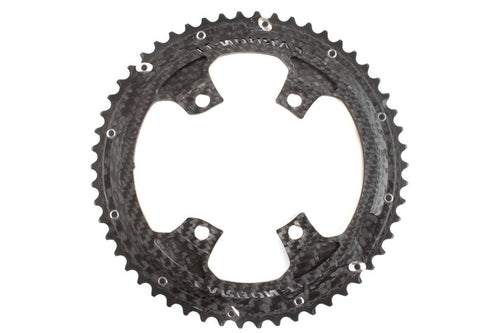 Carbon-Ti X-Carboring EVO Carbon Chainring (outer) 54T DA9200 4x110BCD