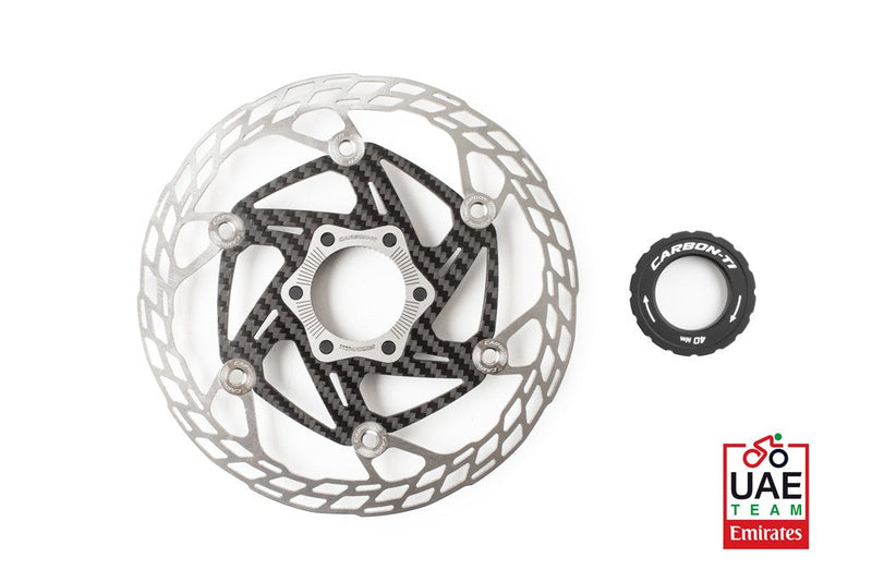 Carbon-Ti X-Rotor SteelCarbon 3 Disc Rotor (single)