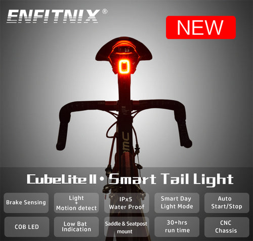 Enfitnix Cubelite II Smart Tail Light *dual mount*